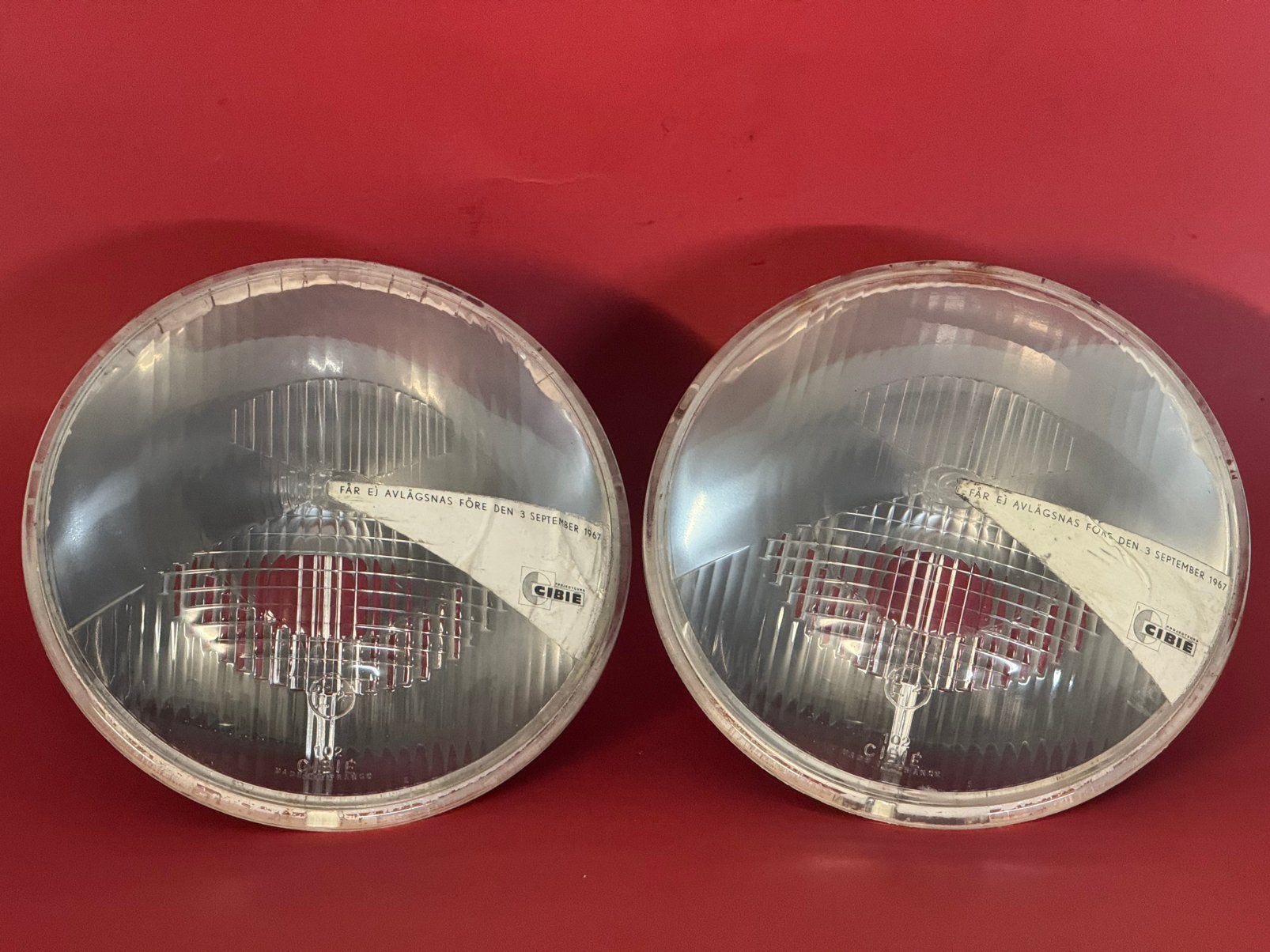 Set nieuwe cibie 102 koplampen, Auto-onderdelen, Verlichting, Ophalen of Verzenden, Nieuw, Maserati