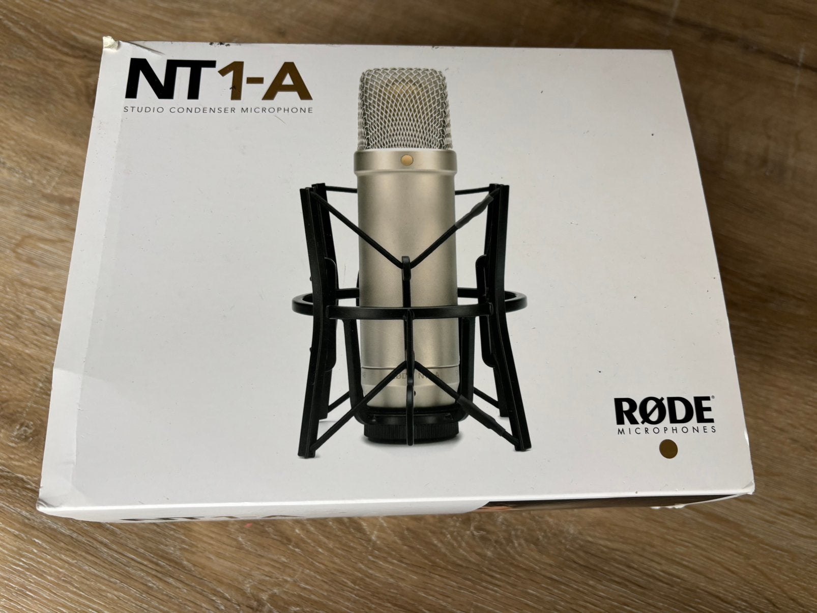 RØDE NT1-A Studio Condensator Microfoon + Originele Doos, Ophalen of Verzenden, Zo goed als nieuw, Studiomicrofoon