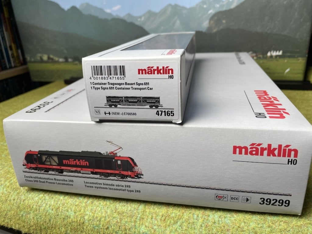 Märklin Store 39299 tweekrachtlocomotief BR 248 + 47165, Hobby en Vrije tijd, Modeltreinen | H0, Wisselstroom, Treinset, Nieuw