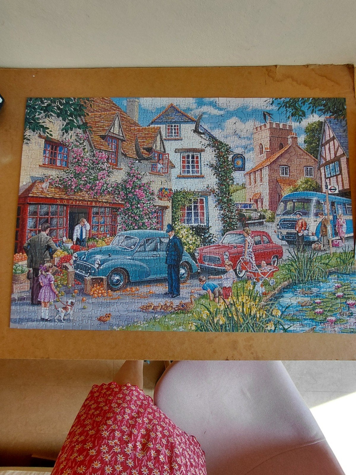 Hop puzzel 1000 st Traffic Jam, Ophalen