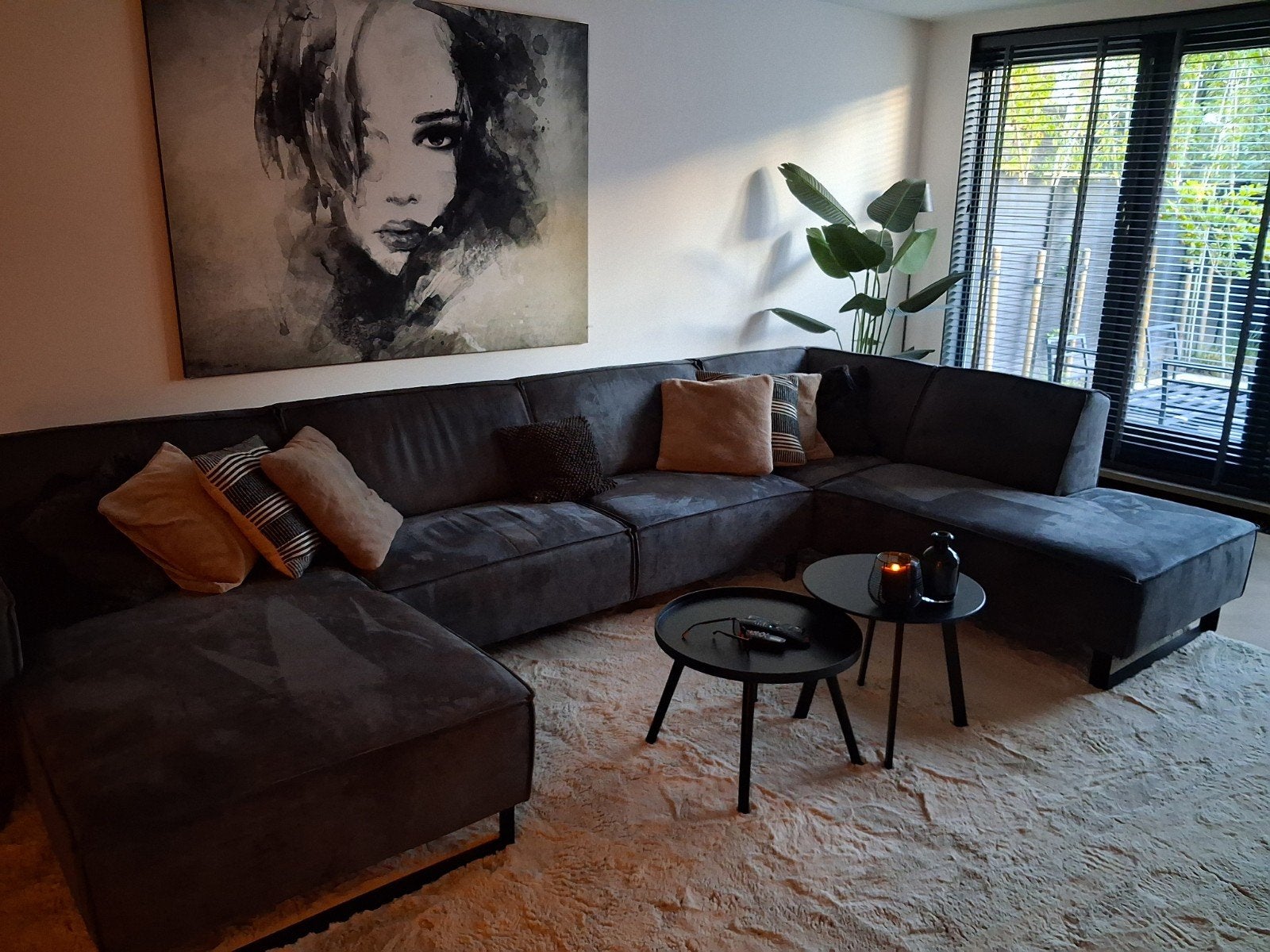 Zitmaxx Bank Martini Hoekbank - Zo goed als nieuw, Huis en Inrichting, Ophalen, Hoekbank, 300 cm of meer, Zo goed als nieuw