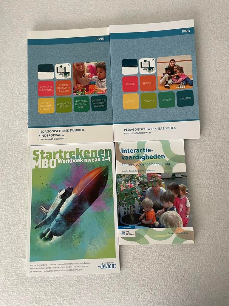 Studieboeken Pedagogisch medewerker niveau 3 leerjaar 1, Ophalen of Verzenden, Beta, Zo goed als nieuw, MBO