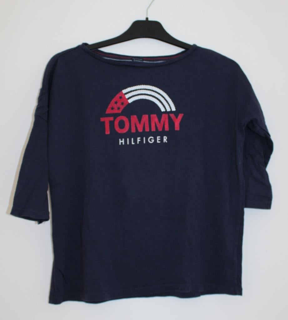 Oversized shirt van Tommy Hilfiger 152, Kinderen en Baby's, Kinderkleding | Maat 152, Gebruikt, Meisje, Ophalen of Verzenden, Tommy Hilfiger
