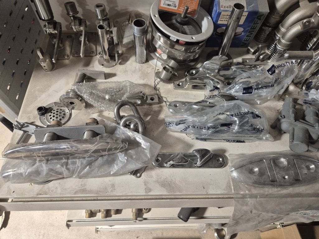 bolders touwgeleiders RVS NIEUW, Ophalen, Nieuw, Ankeren en Afmeren, Zeilboot of Motorboot