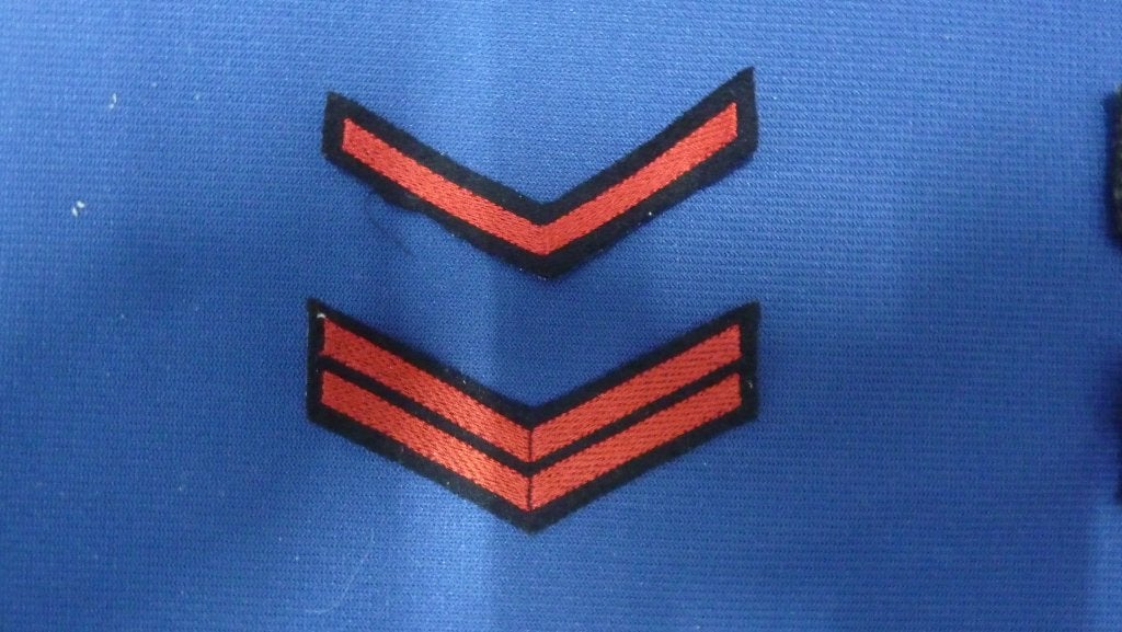Marine, Rang onderscheidingen, Epauletten, O. Off., Ophalen of Verzenden, Marine, Nederland, Embleem of Badge