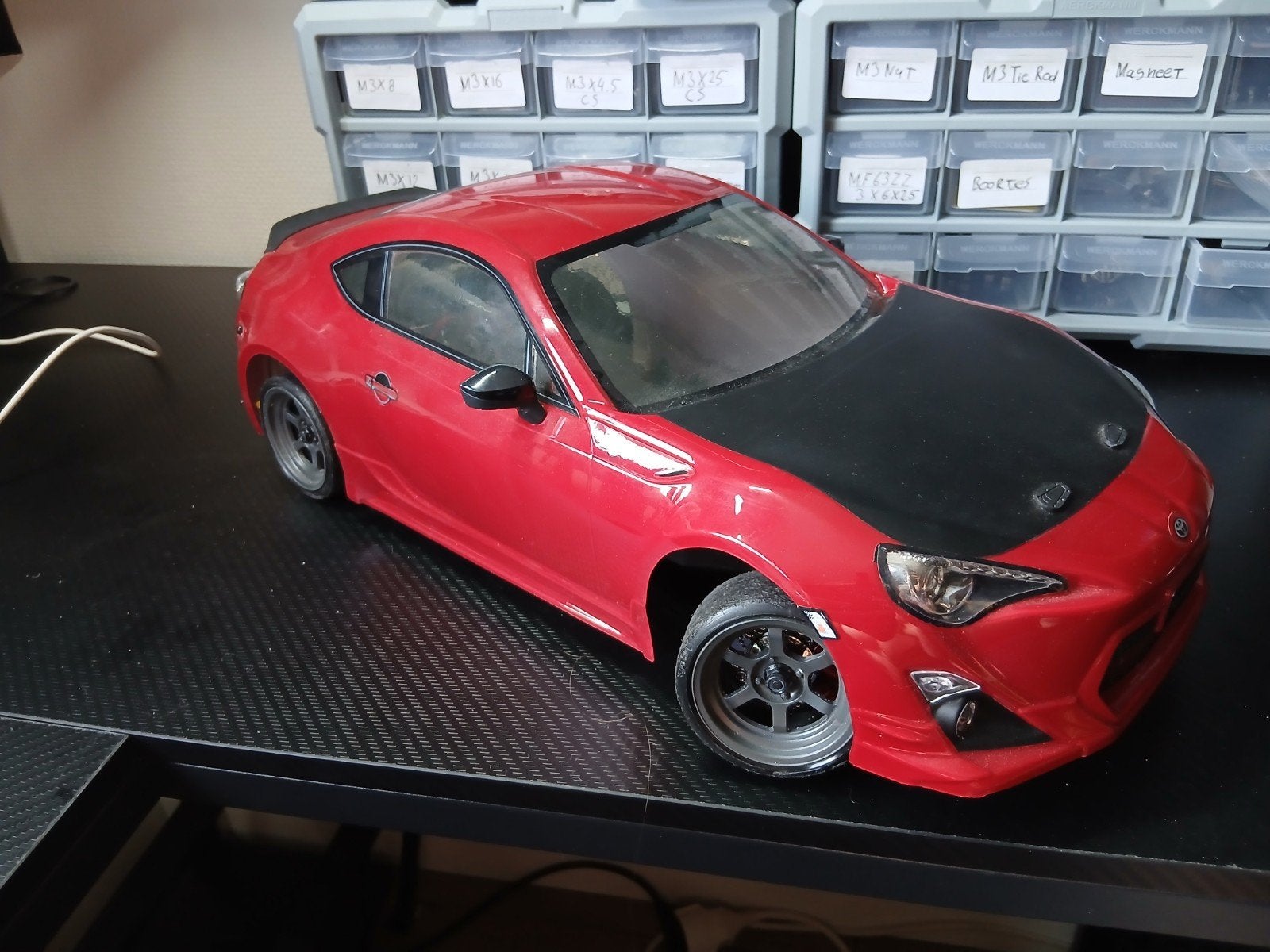 Kyosho fazer d2, Hobby en Vrije tijd, Modelbouw | Radiografisch | Auto's, Elektro, Ophalen of Verzenden, Zo goed als nieuw, Schaal 1:10