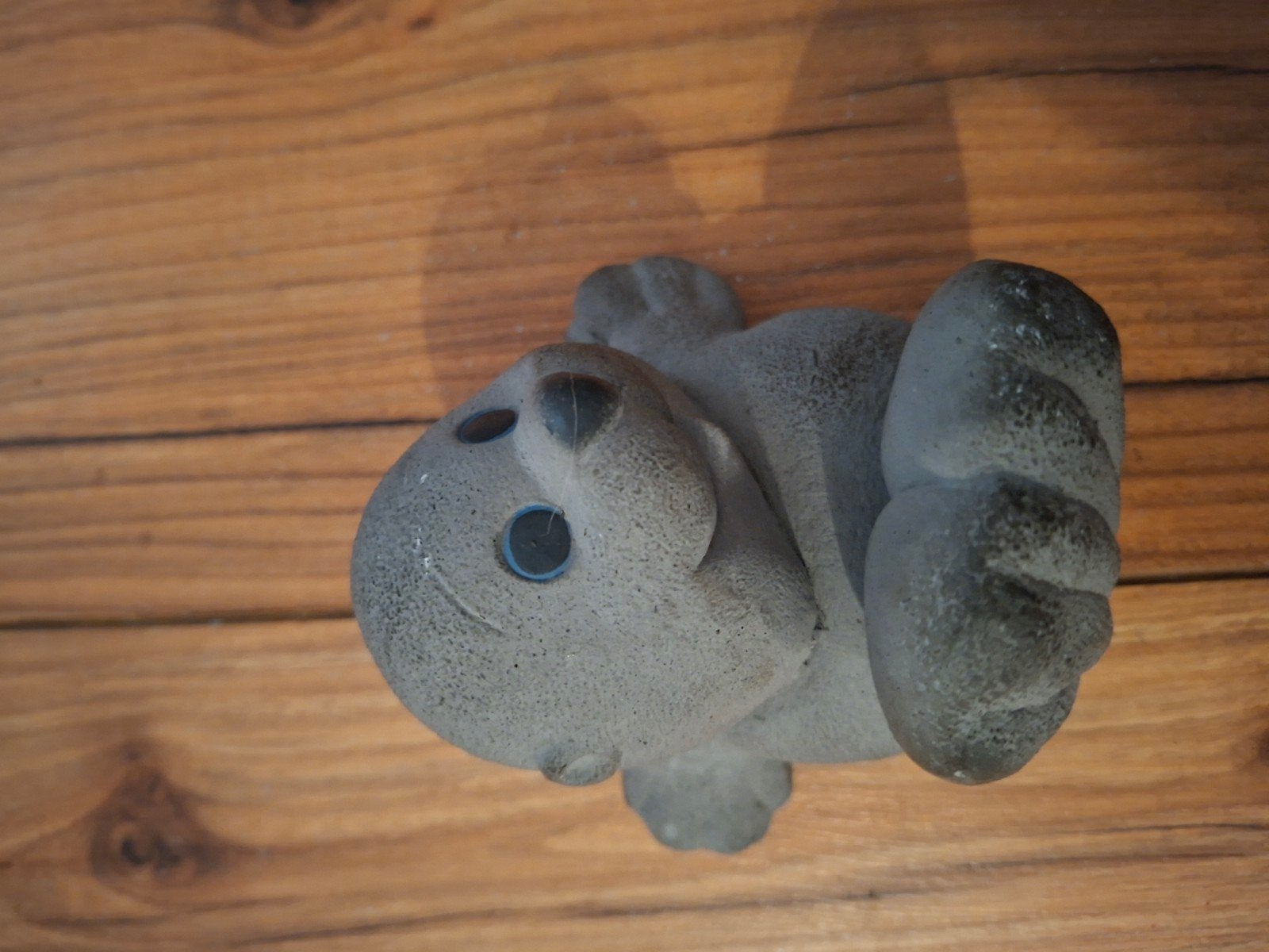 Schattig stenen beeldje van een dier, Minder dan 20 cm, Ophalen of Verzenden, Zoogdier, Steen of Keramiek