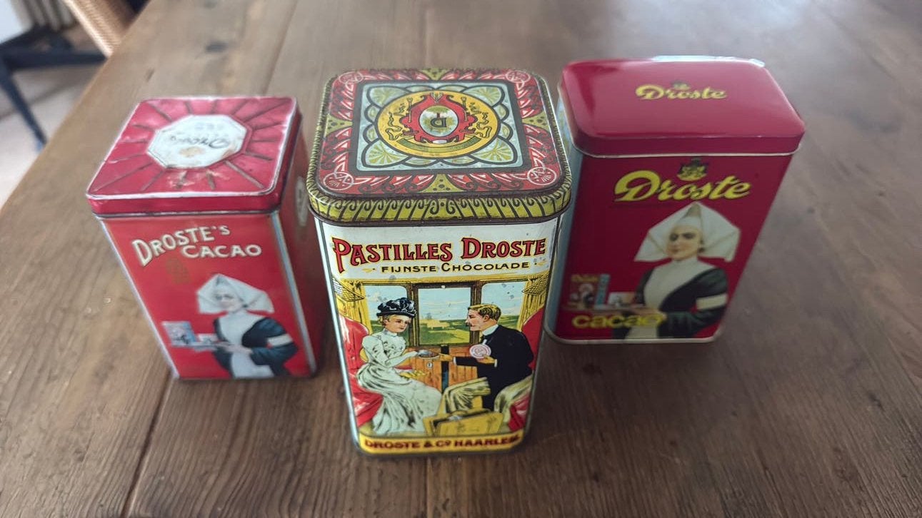 Droste blikjes, Ophalen of Verzenden, Zo goed als nieuw, Overige, Droste