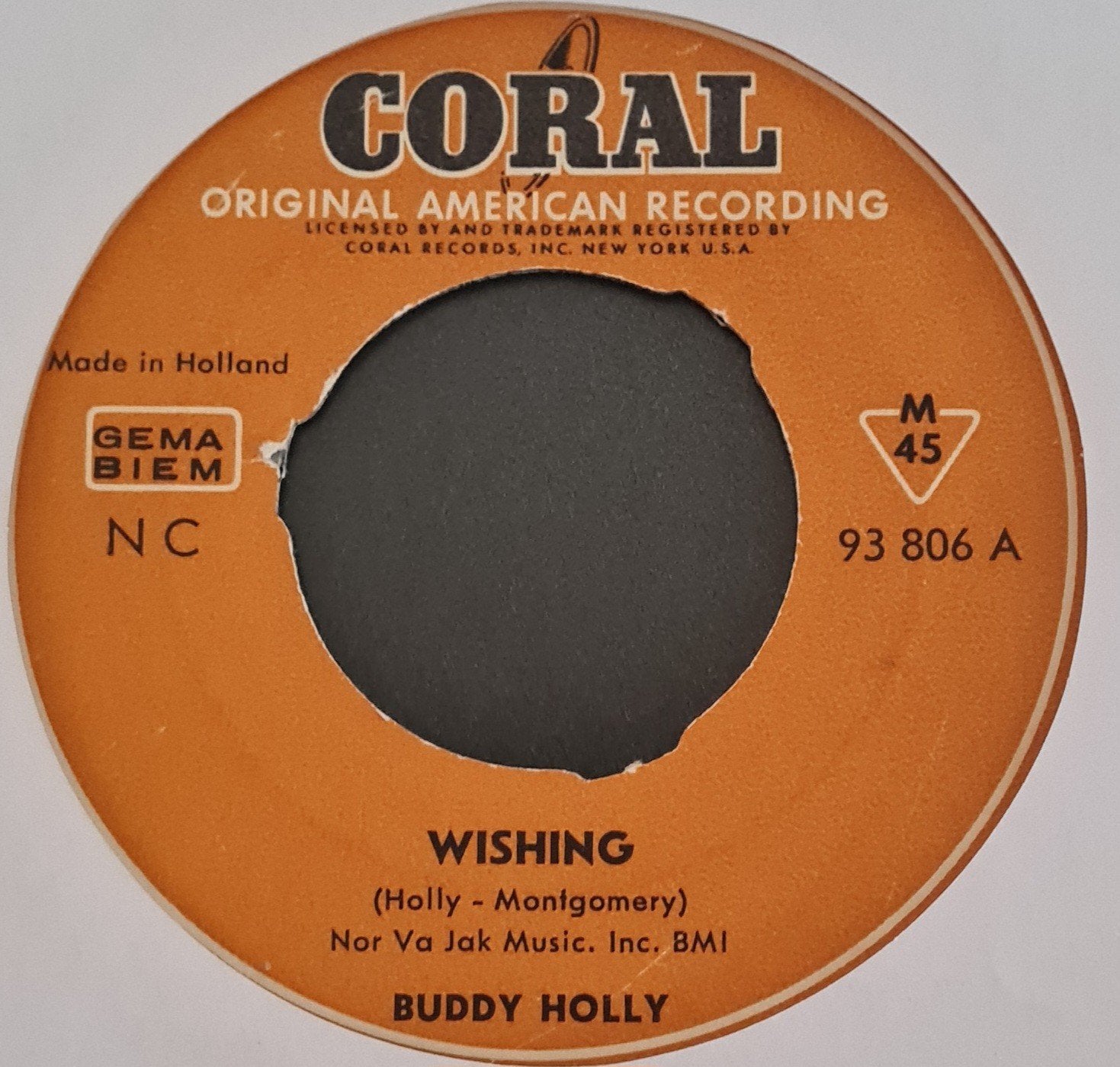 BUDDY HOLLY  - WISHING, Ophalen of Verzenden, Gebruikt