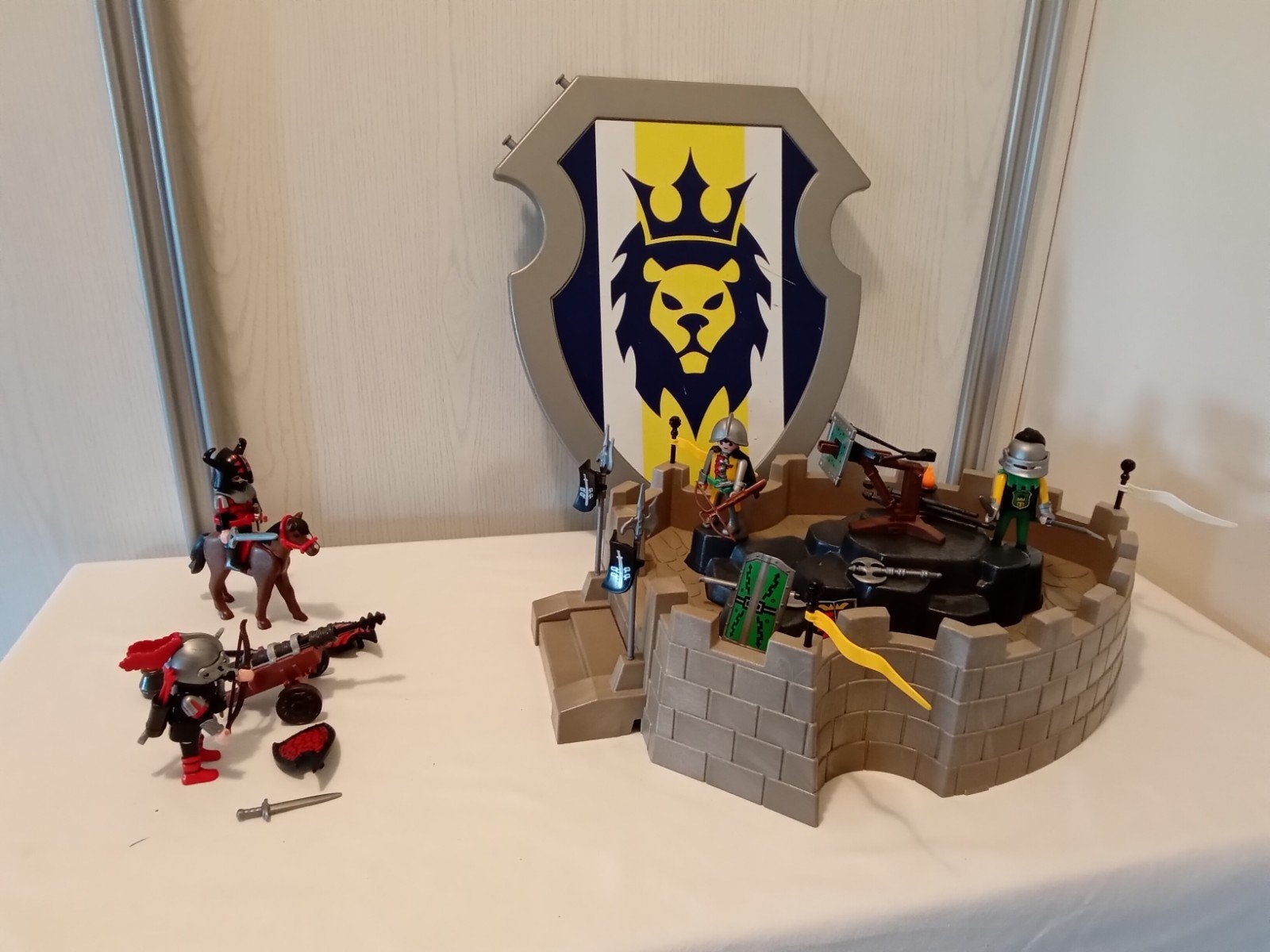 Playmobil ridder set met een burcht, Ophalen of Verzenden, Gebruikt, Knights, Kasteel/Fort