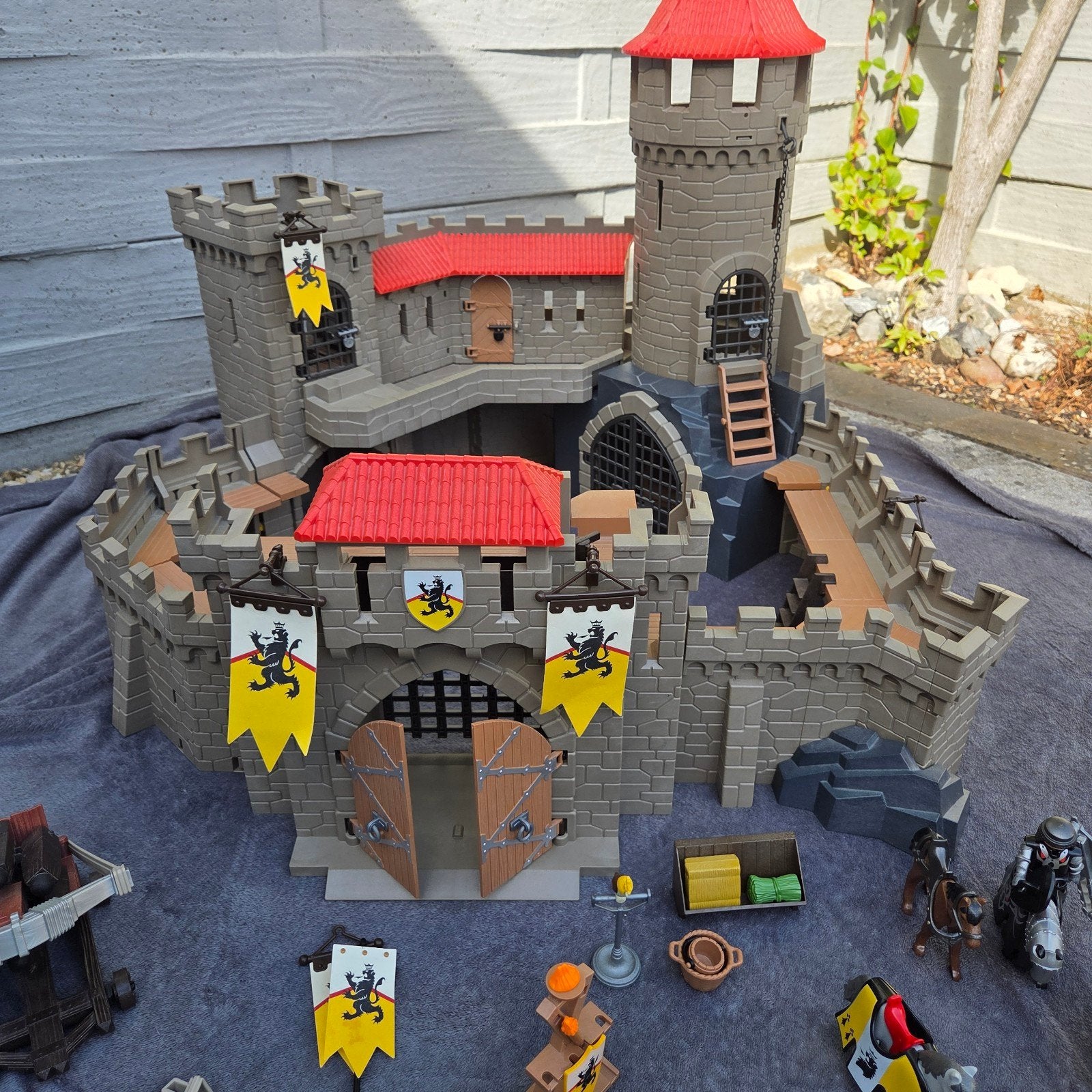 playmobil ridderkasteel 4865 compleet, Ophalen, Zo goed als nieuw