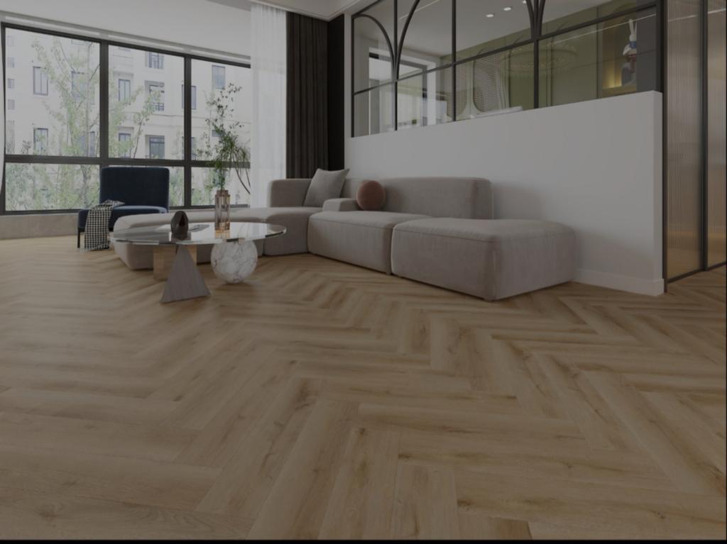 PVC Click Visgraat 3601 naturel smoke, Ophalen, Nieuw, 50 tot 75 m², Laminaat