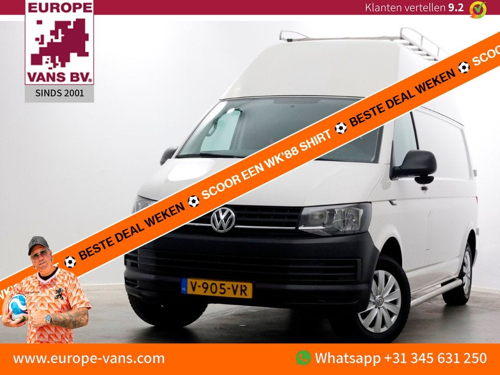 Volkswagen Transporter 2.0 TSI 150pk Benzine L2H3 Airco/Came, Voorwielaandrijving, 1869 kg, Gebruikt, Euro 6