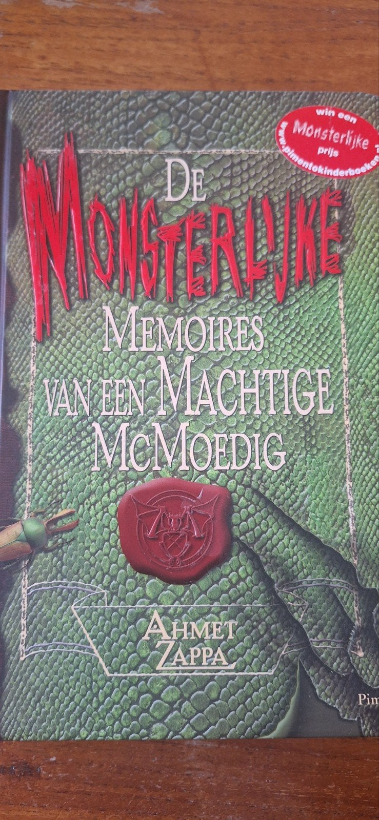 De Monsterlijke Memoires van een Machtige McMoedig - Ahmet, Ophalen of Verzenden, Zo goed als nieuw, Ahmet Zappa, Fictie