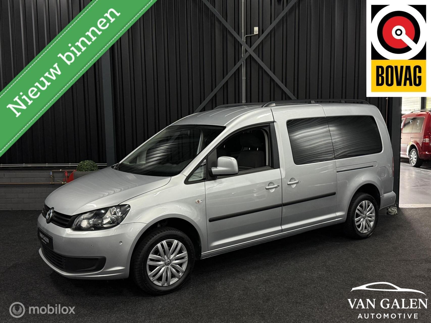 Volkswagen Caddy Maxi 1.2 TSI Comfortline Airco|Cruise|APK, Auto's, Voorwielaandrijving, 12 maanden, 15 km/l, Gebruikt