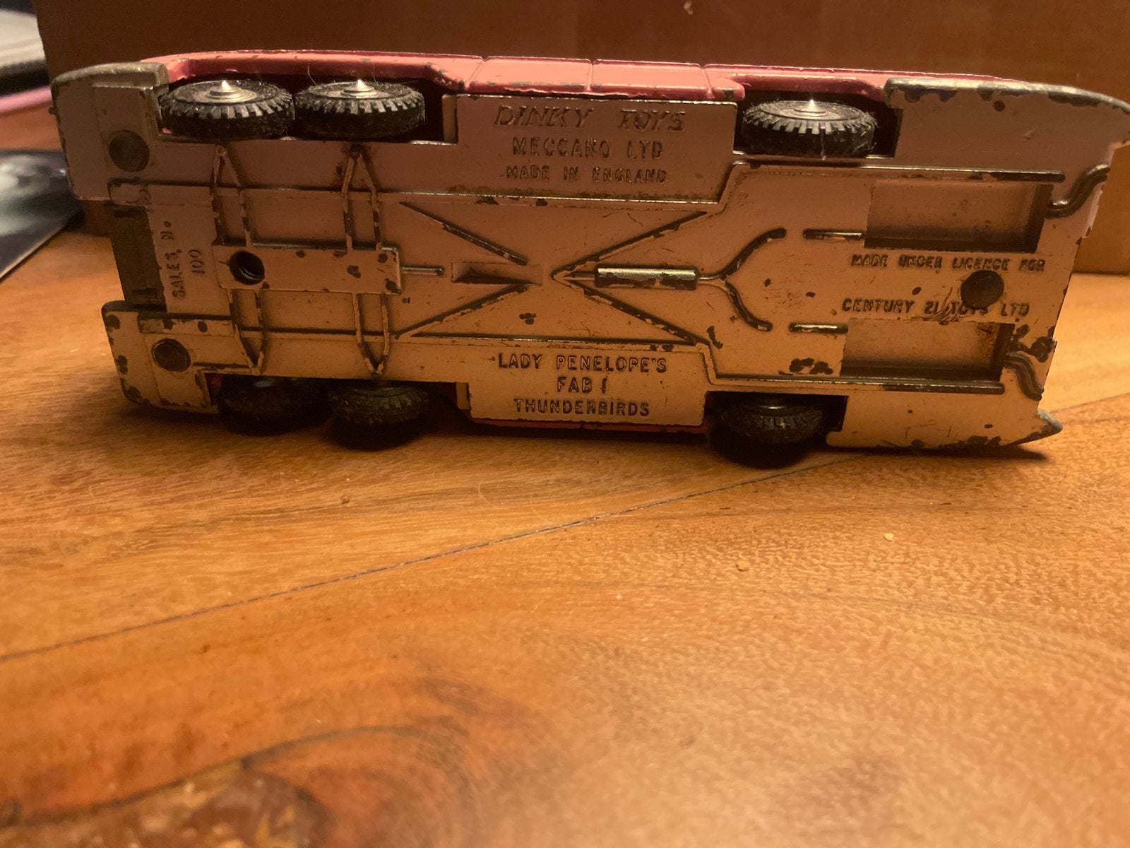 Dinky Toys Lady Penelope's FAB 1 Thunderbirds, Ophalen, Gebruikt