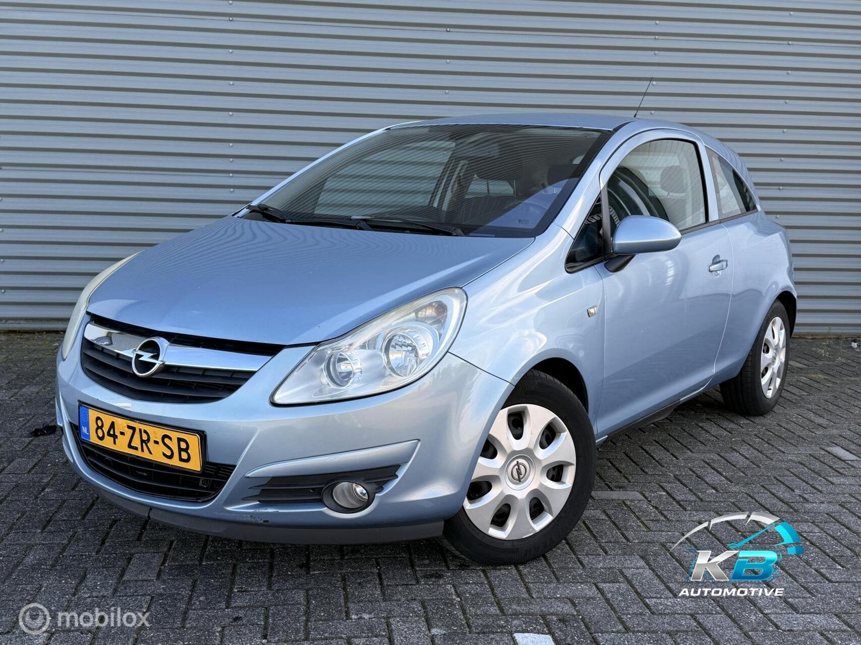 Opel Corsa 1.2-16V Enjoy | AUTOMAAT | AIRCO | CRUISE CONTROL, 450 kg, Blauw, Origineel Nederlands, Bedrijf