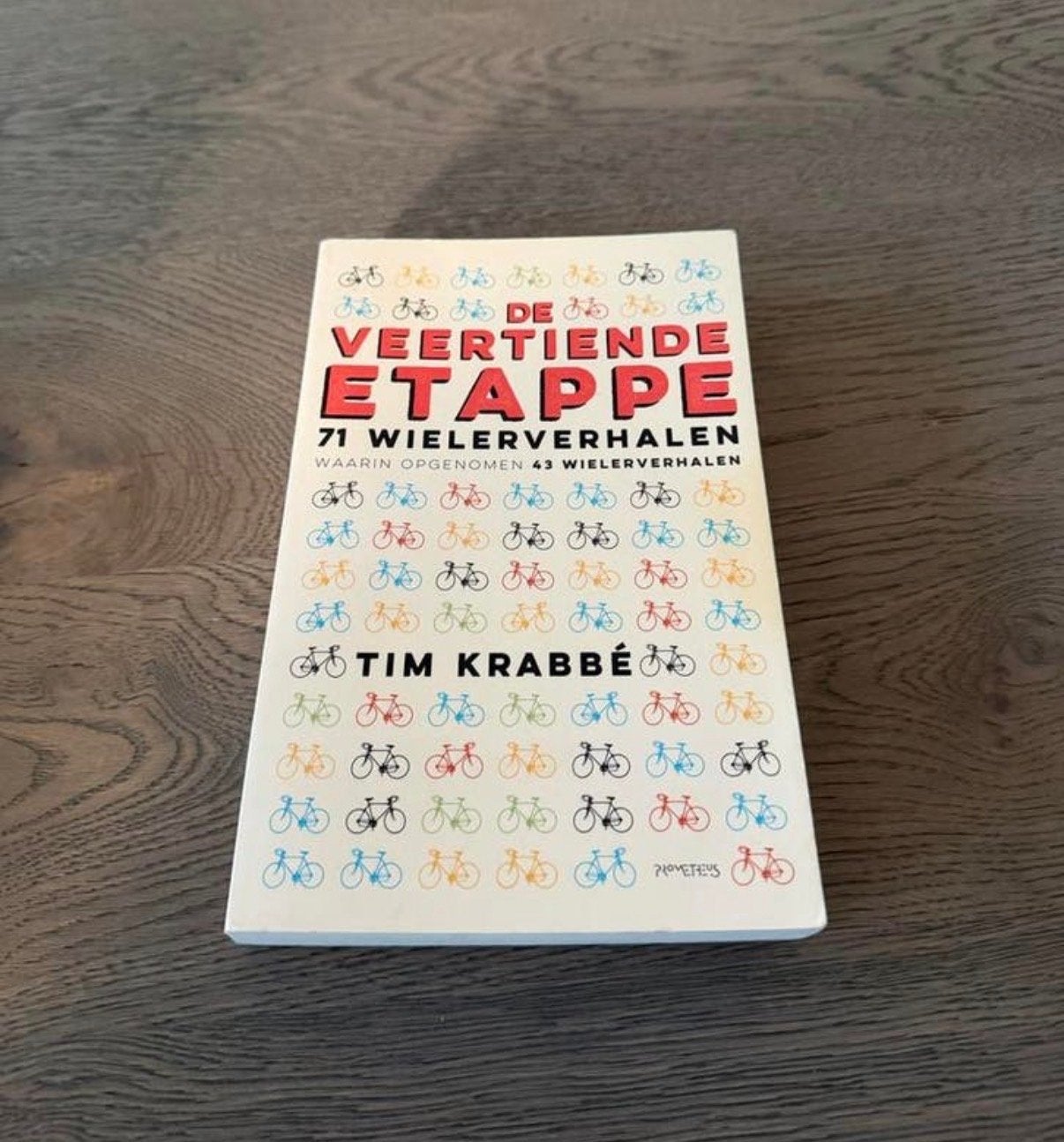 De Veertiende Etappe - Tim Krabbé (Wielerverhalen), Ophalen of Verzenden, Zo goed als nieuw, Lopen en Fietsen