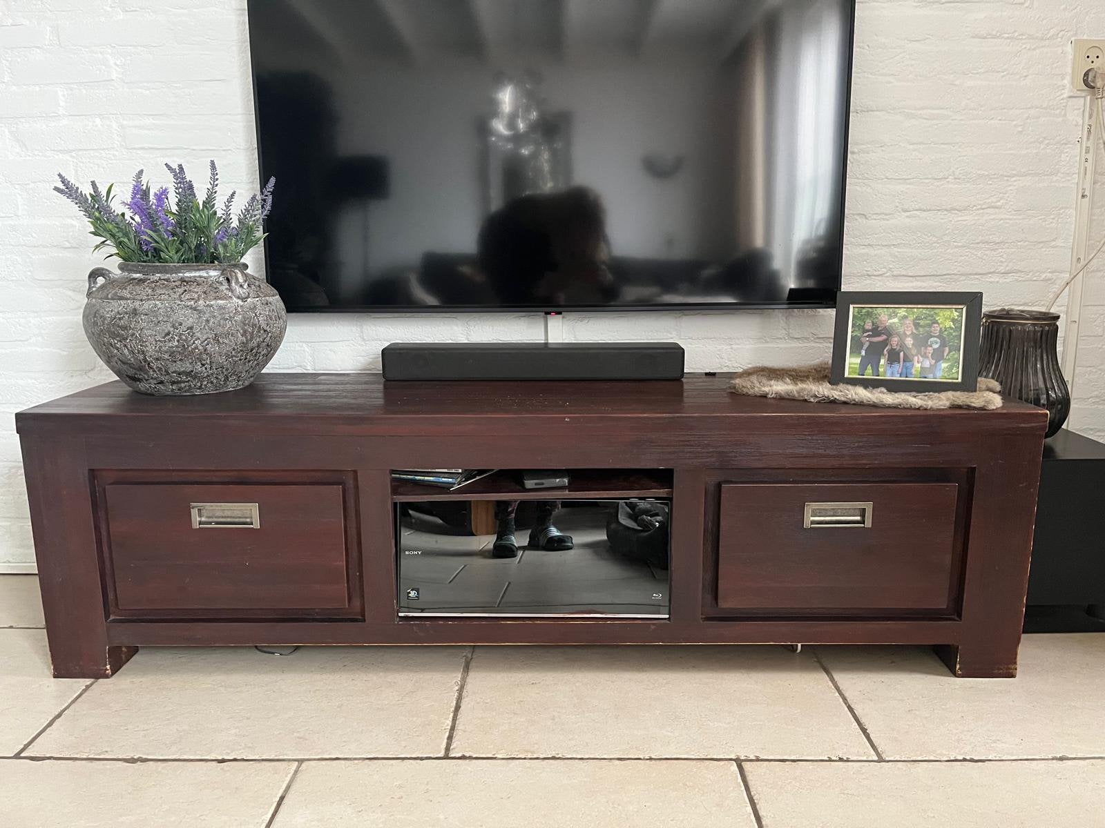 Tv kast, Huis en Inrichting, Kasten | Televisiemeubels, Ophalen, Gebruikt, 25 tot 50 cm, Minder dan 100 cm