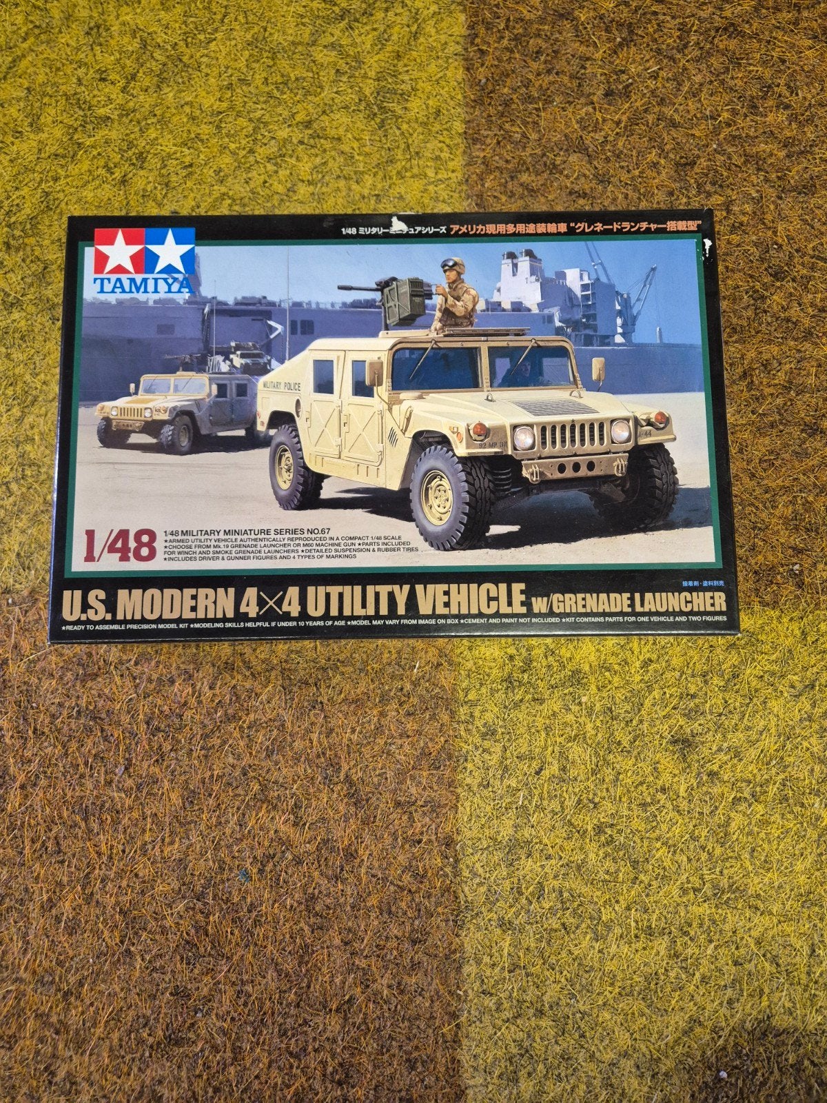 Tamiya U.S. MODERN 4x4 Utility vehicle w/ granade launcher, Auto, 1:32 tot 1:50, Nieuw, Ophalen of Verzenden