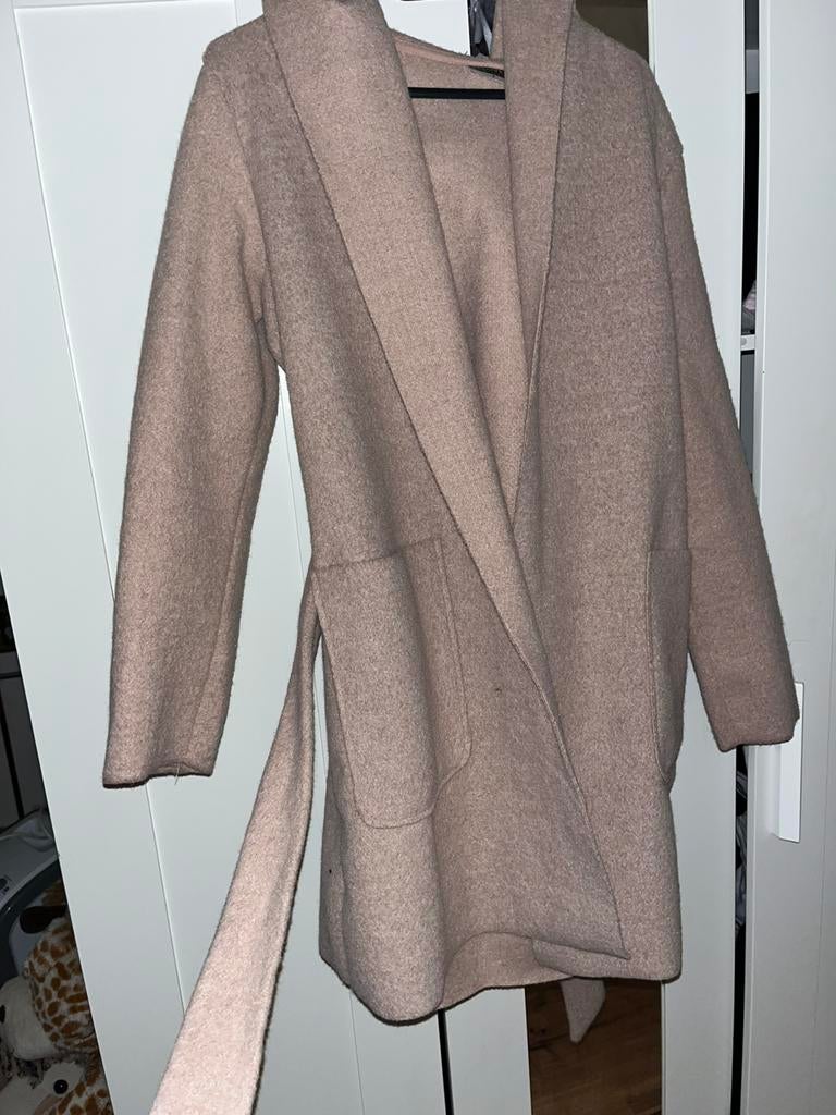 Lange jas, Kleding | Dames, Verzenden, Nieuw, Maat 36 (S), Roze
