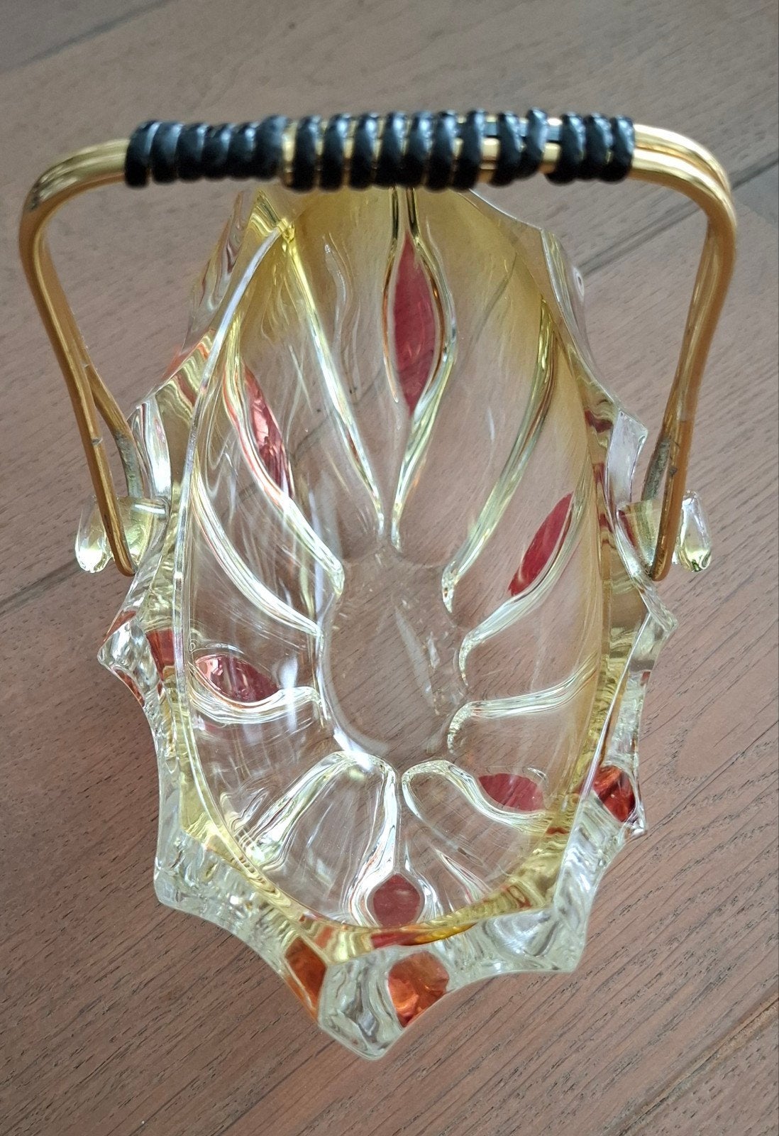 Vintage schaal Walther glas, Ophalen of Verzenden