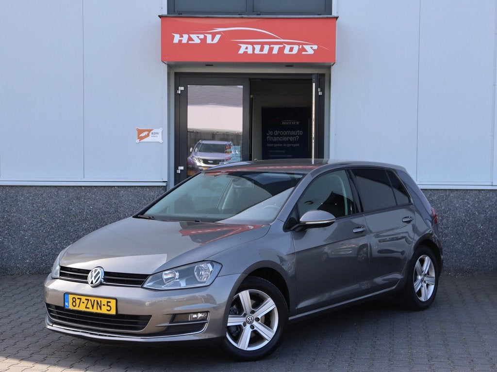 Volkswagen Golf 1.4 TSI Highline navi LM automaat org NL, Auto's, Euro 5, Gebruikt, 4 cilinders, Alcantara