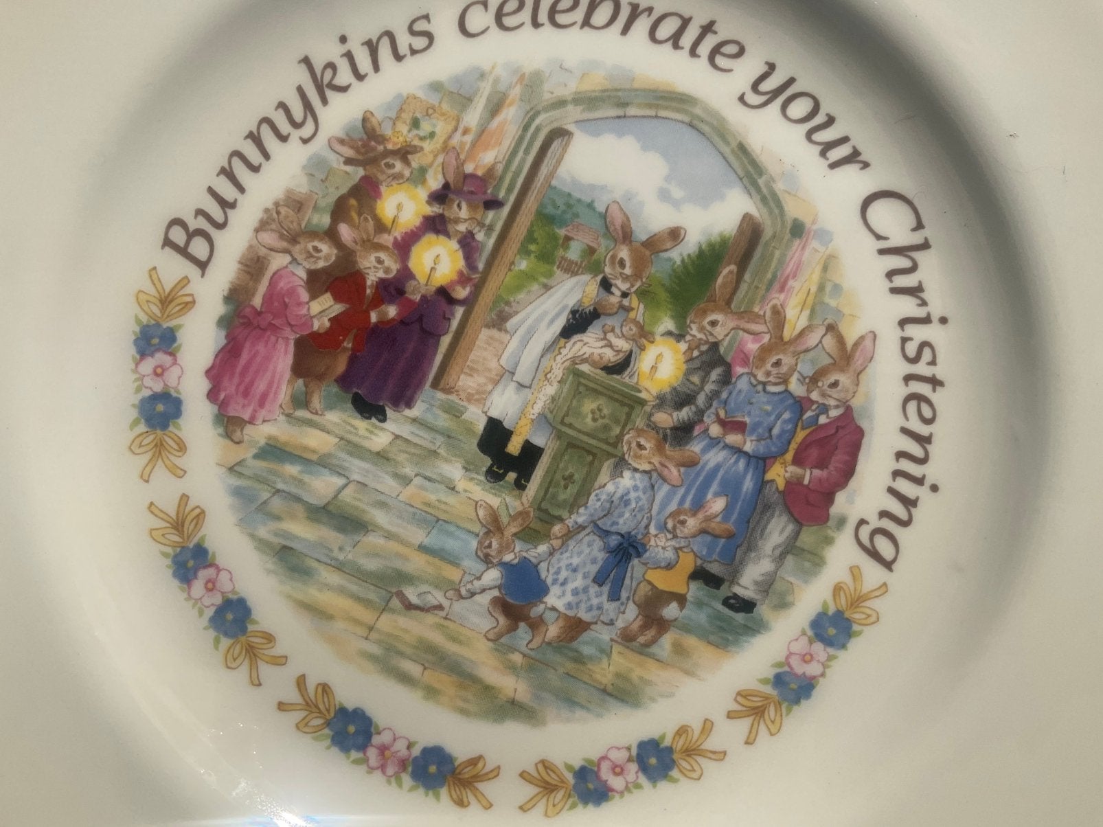 Royal doulton peter rabbit konijn doop, Ophalen of Verzenden