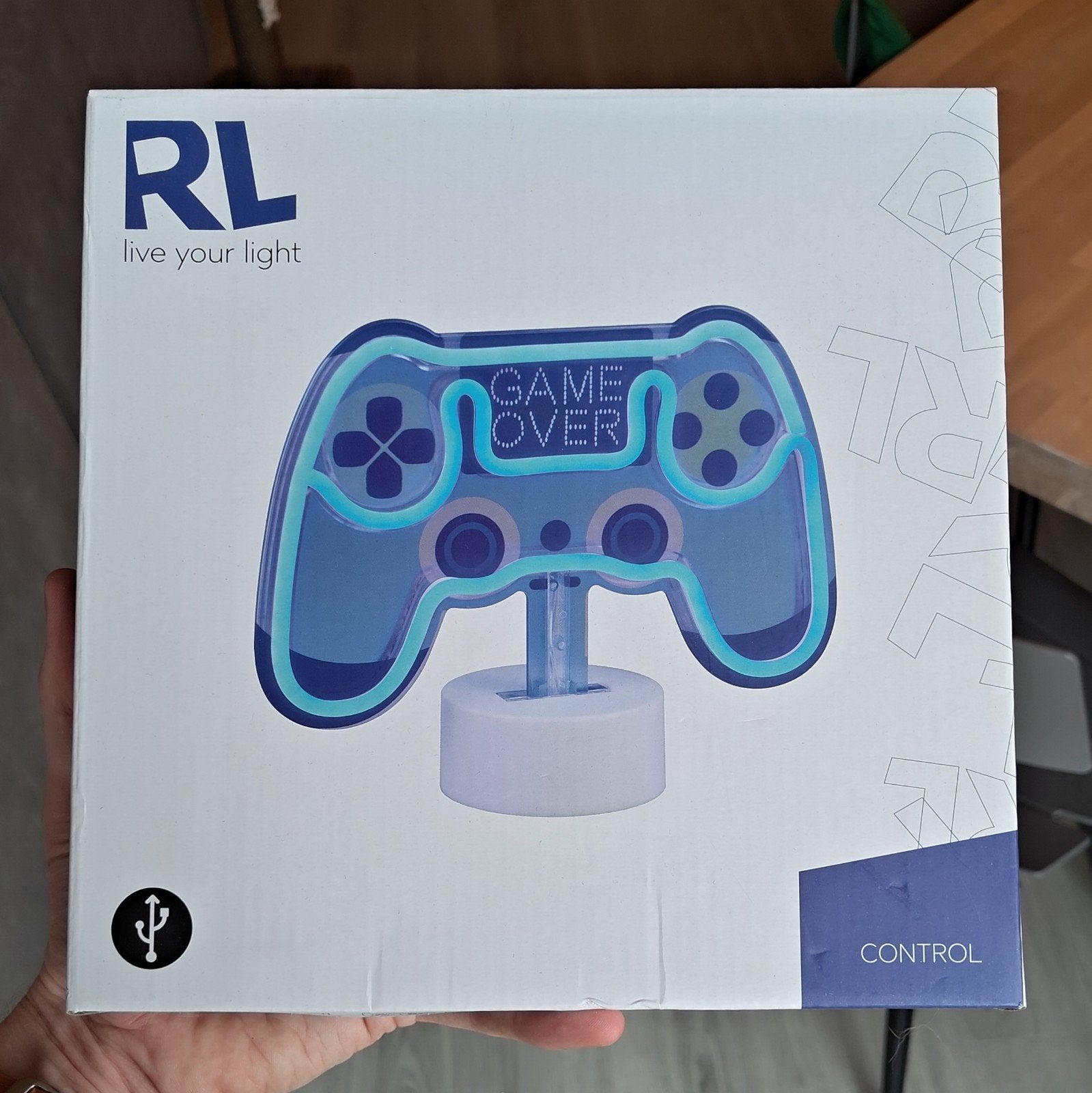 Blauwe controller tafellamp van CONTROL, Ophalen, Nieuw