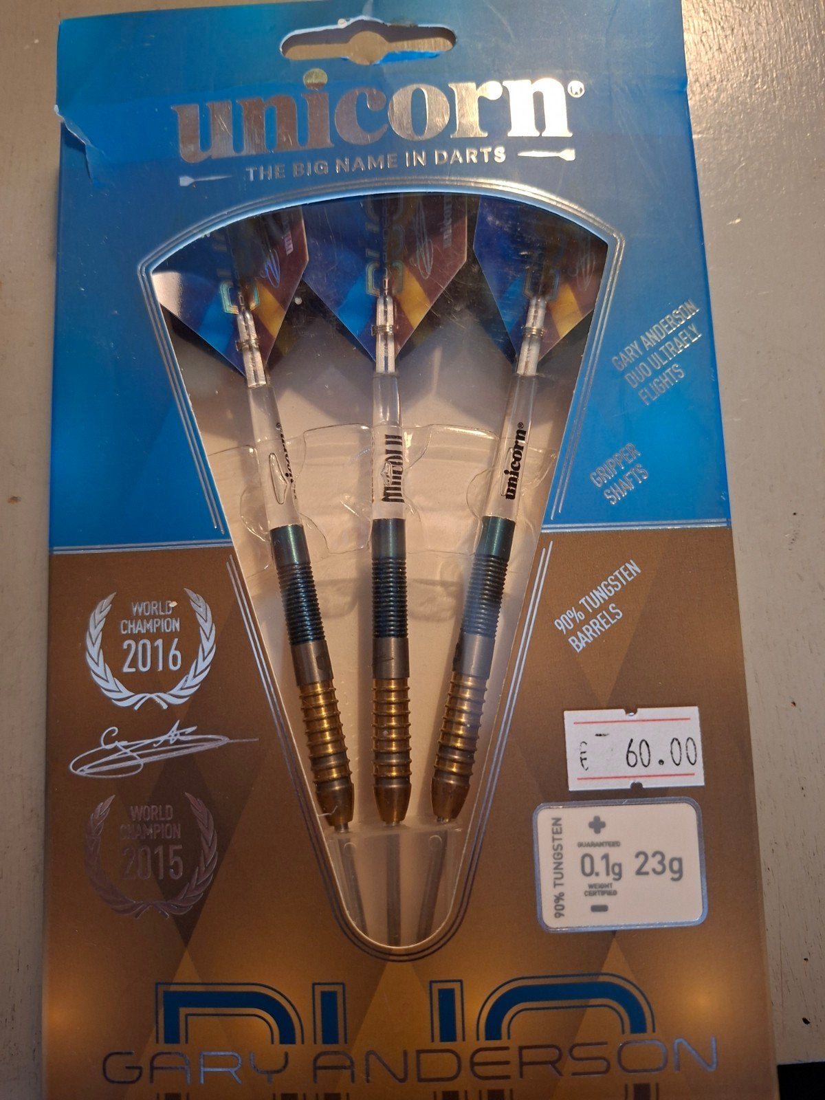 Dartpijlen 23 gram, Ophalen of Verzenden, Zo goed als nieuw, Pijlen