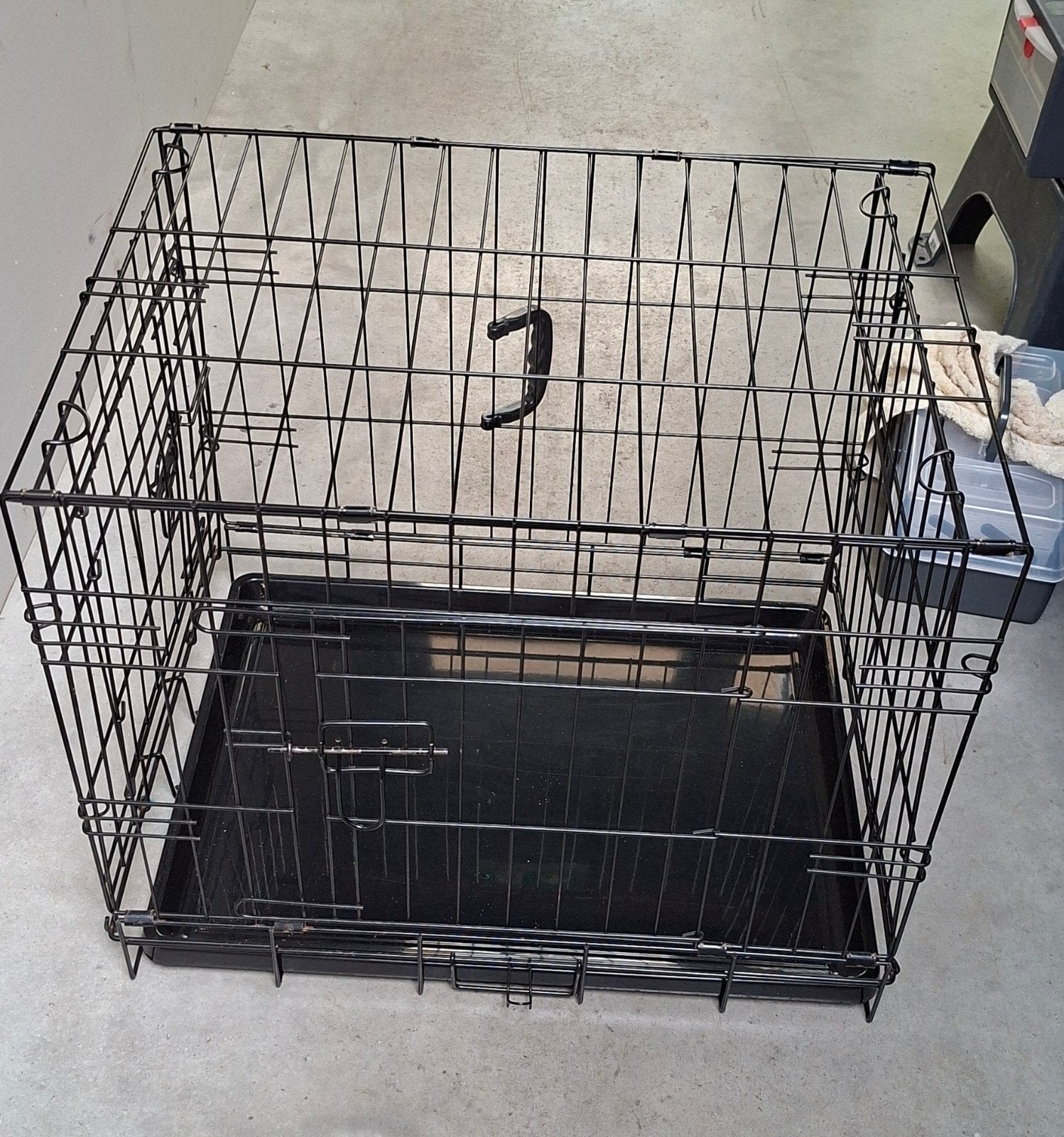 Hondenbench., Ophalen, Minder dan 65 cm, Zo goed als nieuw, Minder dan 75 cm