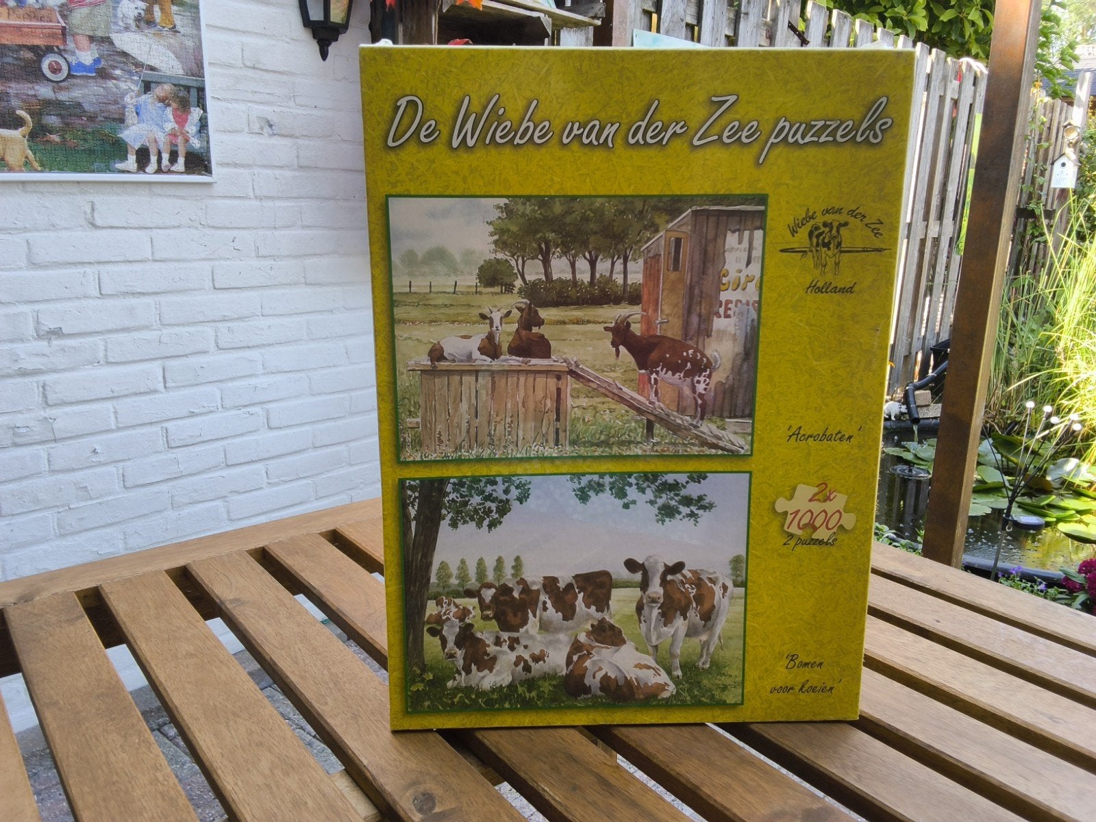 De Wiebe van der Zee puzzels - 2x 1000 stukjes( nieuw), Ophalen of Verzenden