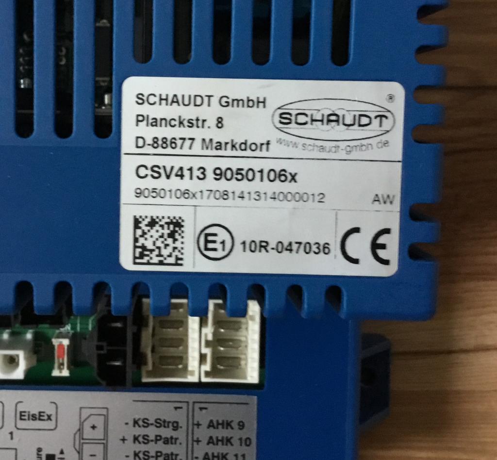 Schaudt CSV413 caravanvoeding nieuw, Schaudt, Zo goed als nieuw, Service@schaudt.de, Planckstr. 8 Markdorf