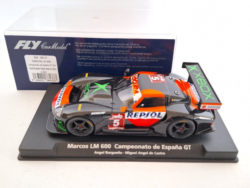 Fly=Marcos LM 600 Repsol XBox Campeonato De Espana 2004 A365, Overige merken, Racebaan, Fly, Nieuw