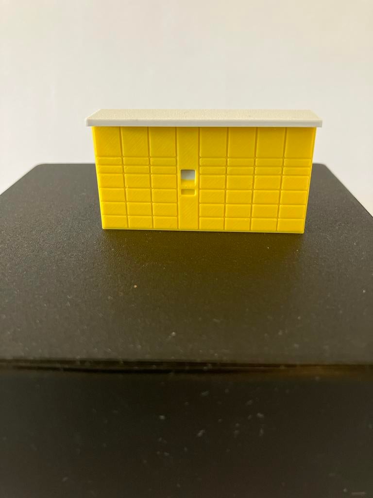 HO Scenery DHL Pakketautomaat, Overige merken, Gelijkstroom of Wisselstroom, Overige typen, Nieuw