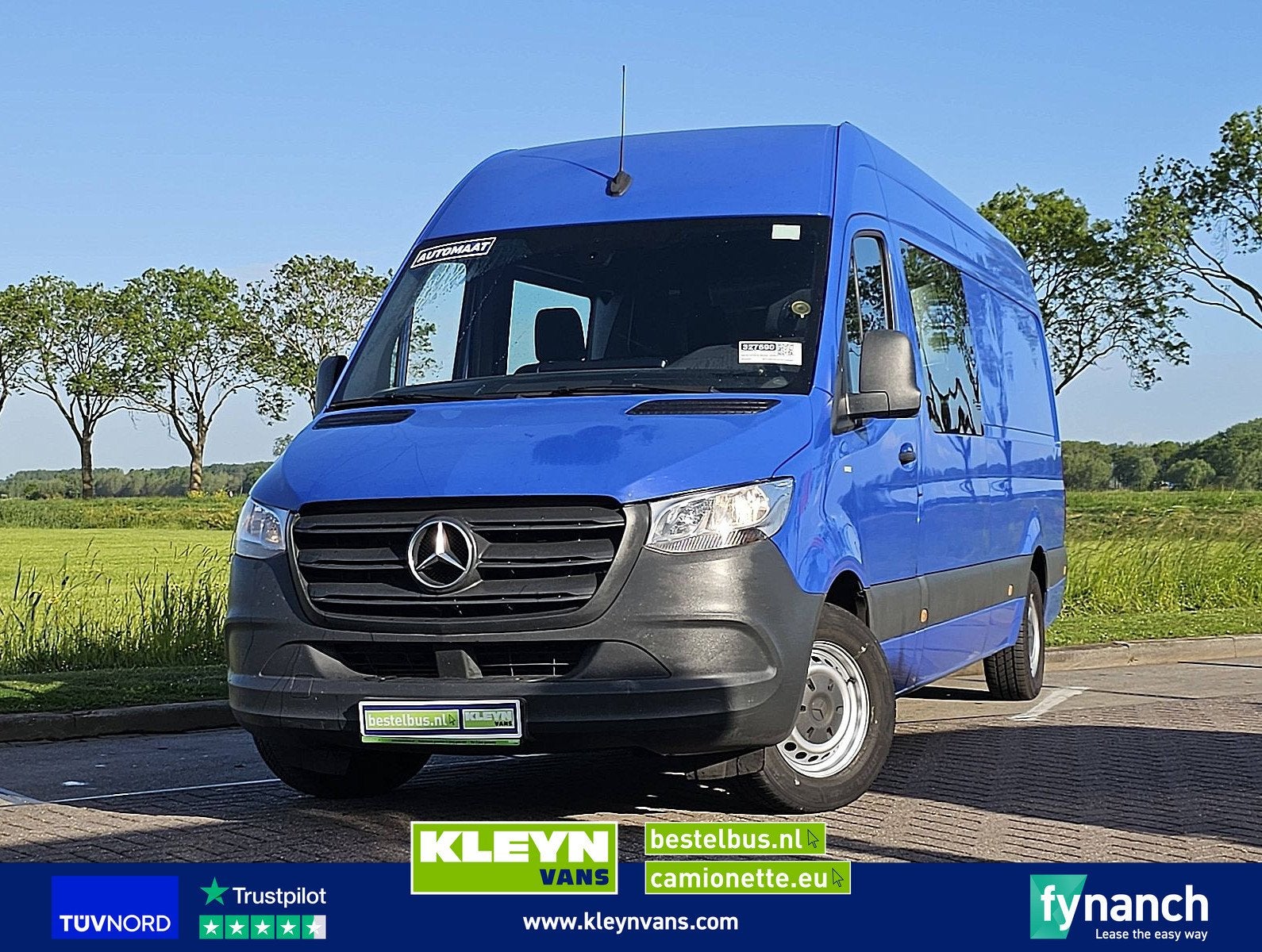 MERCEDES-BENZ SPRINTER 314 l3h2 dc automaat, Auto's, Achterwielaandrijving, Gebruikt, Euro 6, 2000 kg