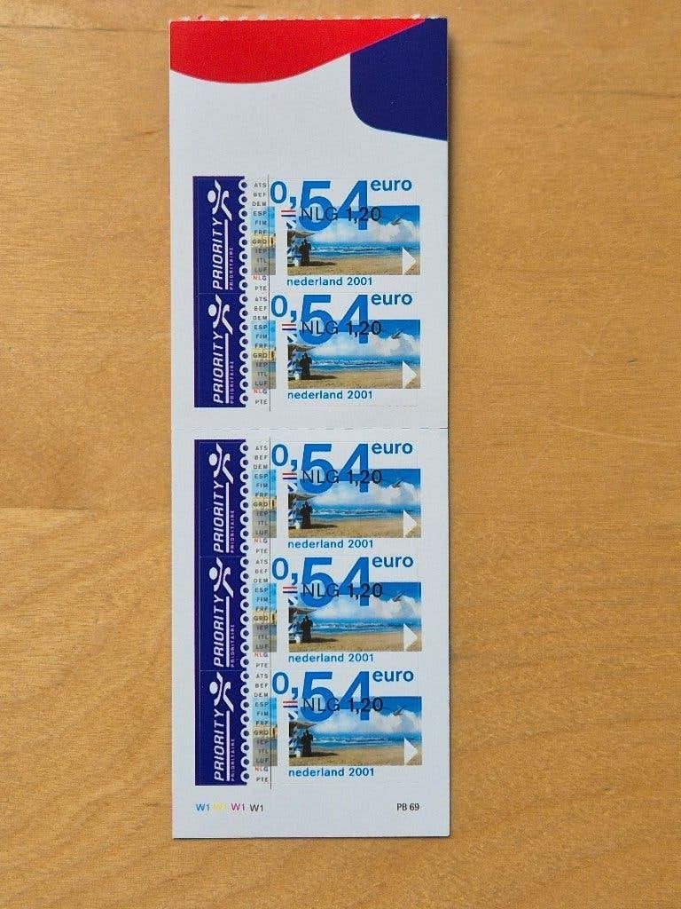 Hangmapje PB69 - 5 Priority uit 2001 €2,70 - - Nu €2,25, Ophalen of Verzenden, Na 1940, Postfris