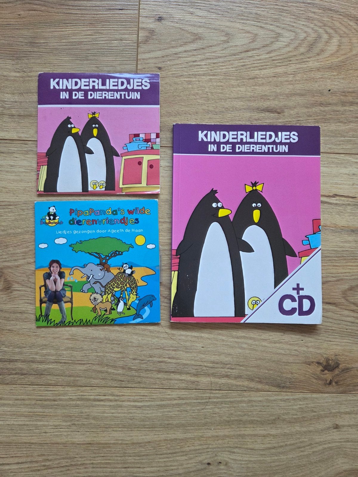Kinderliedjes in de dierentuin, boekje + cd, Luisterboek, Overige typen, Ophalen of Verzenden, 3 tot 5 jaar