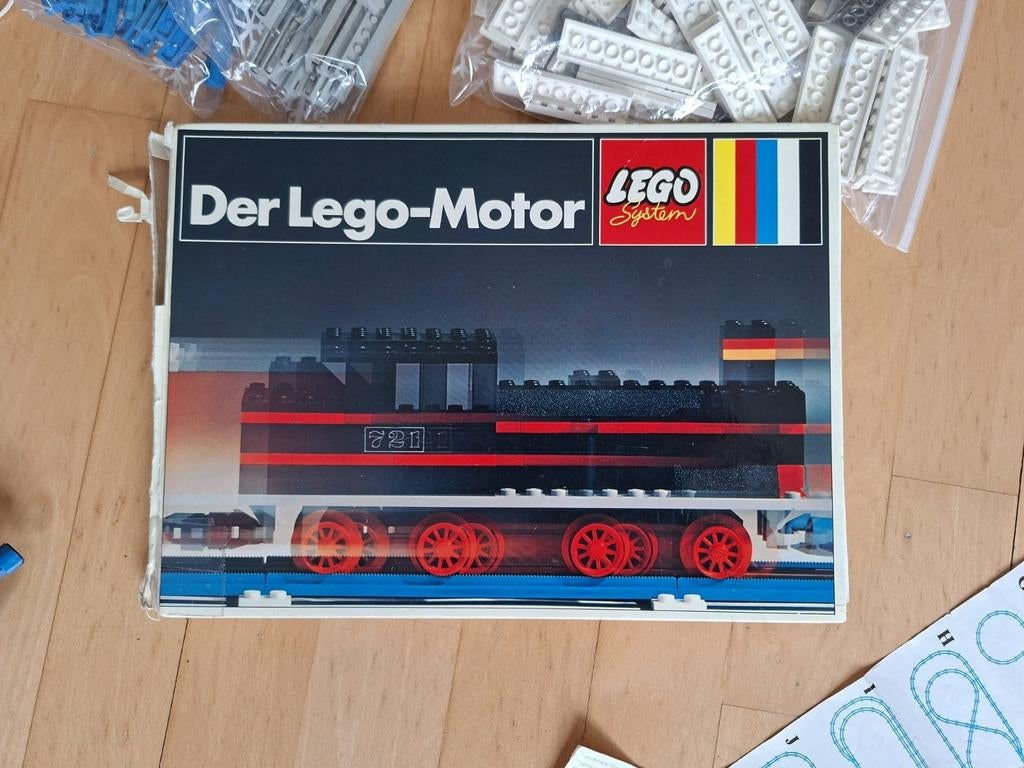 Lego Elektrische Vintage Trein, Ophalen, Gebruikt