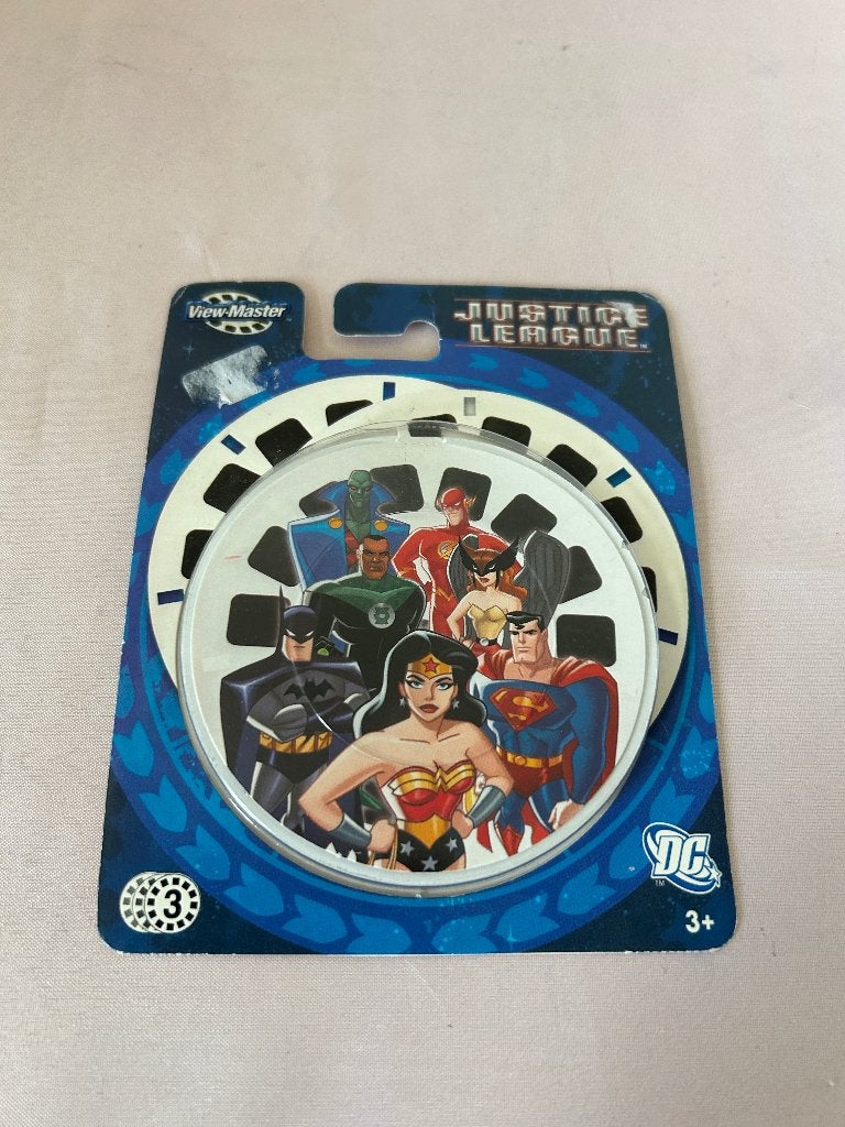 DC Justice League View-Master 3D schijfjes set 2006 nieuw, Mattel Europa B.V., Ophalen of Verzenden, Info.nl@mattel.com, Nieuw