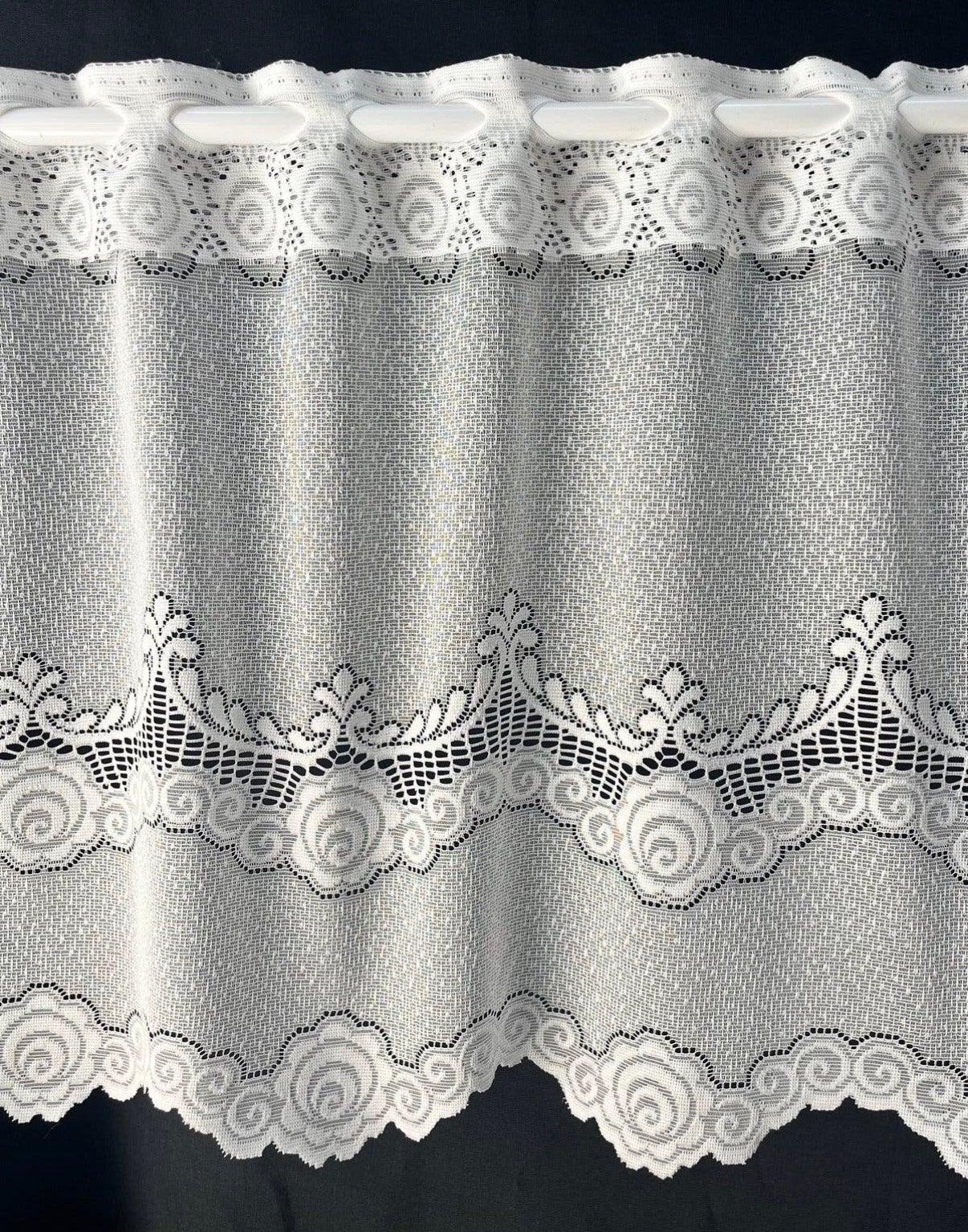3 meter offwhite valletje 42cm hoog, Vitrage, 42 cm, Nieuw, Ophalen of Verzenden