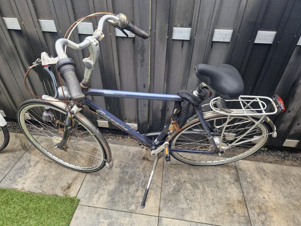 Heren fiets, Fietsen en Brommers, Fietsen | Heren | Herenfietsen, Ophalen, Gebruikt, Overige merken