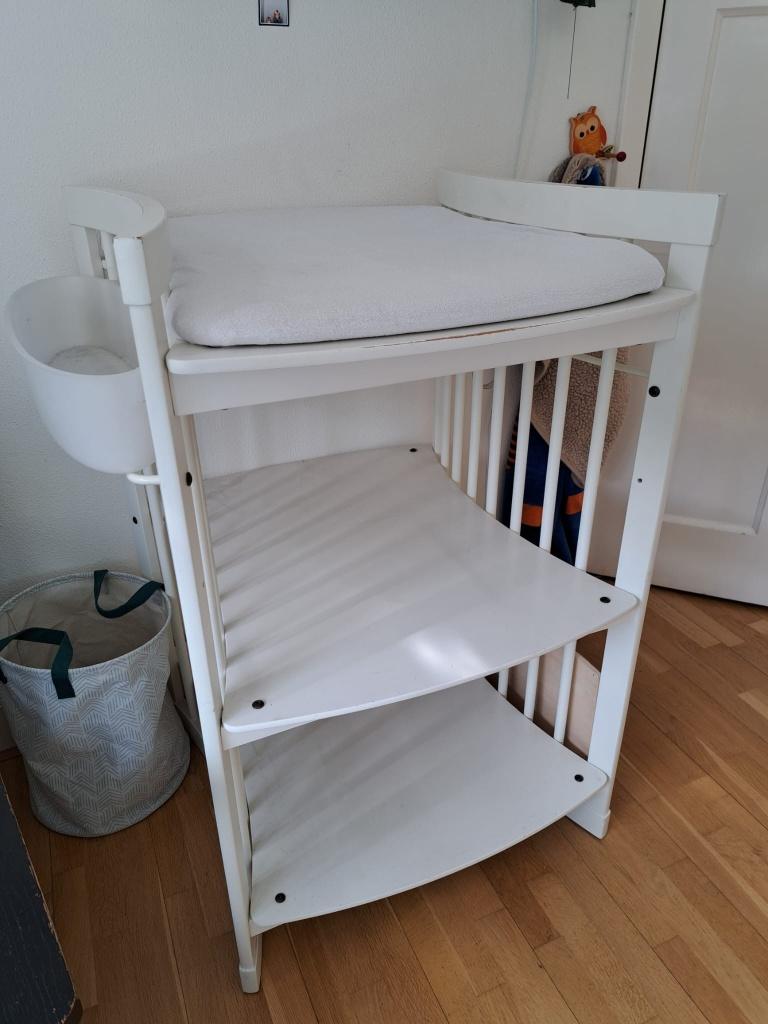 Stokke commode, Kinderen en Baby's, Kinderkamer | Commodes en Kasten, Gebruikt, Commode, 90 tot 105 cm, 75 tot 100 cm, 50 tot 70 cm