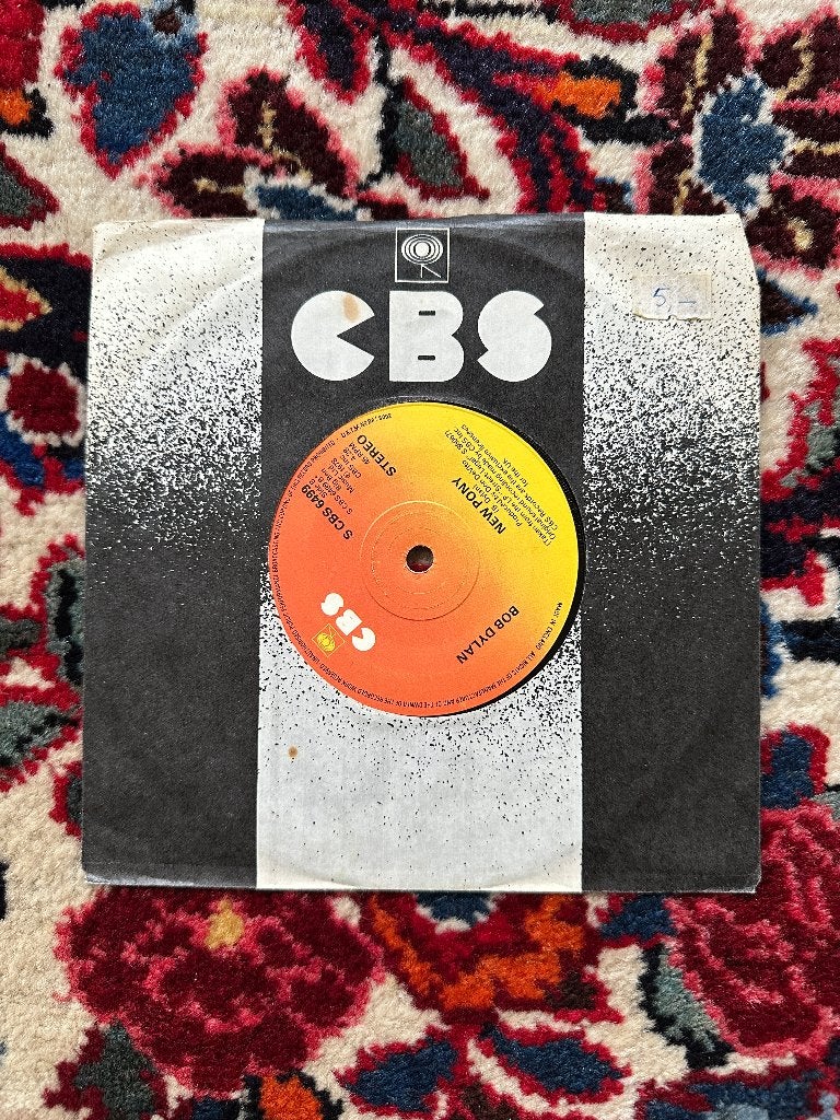 Bob Dylan - Baby Stop Crying / New pony 7" single, Cd's en Dvd's, Gebruikt, 7 inch, Ophalen of Verzenden, Pop