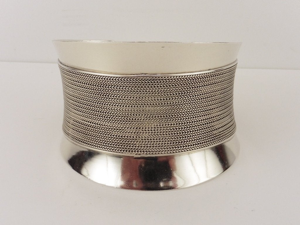 Zilveren klemarmband                                    Z189, Gebruikt, ., Ophalen of Verzenden, .