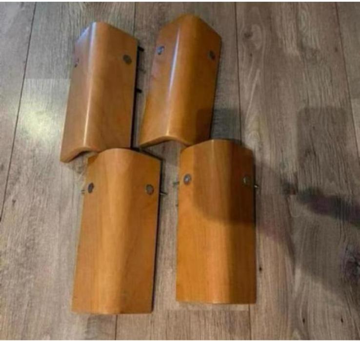 Auping auronde 200-100-34 cm, Huis en Inrichting, Slaapkamer | Bedden, Ophalen, 90 cm, Eenpersoons, Bruin