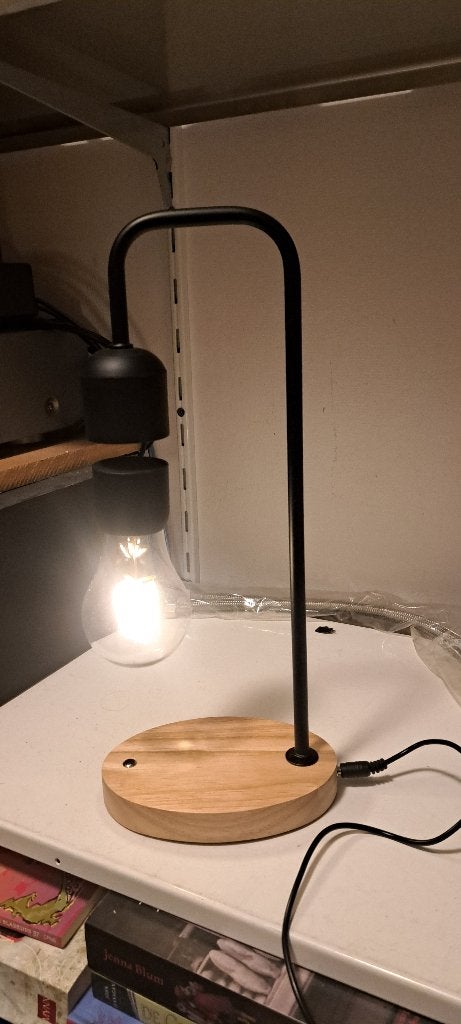 Levitating (zwevende) lamp (Z250-264), Ophalen of Verzenden, Nieuw, E27 (groot), Led-lamp