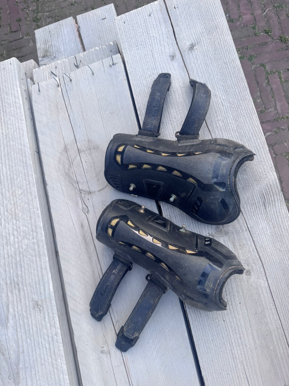 Back on track air flow Peesbeschermers m, Dieren en Toebehoren, Paarden en Pony's | Beschermers, Ophalen of Verzenden, Zo goed als nieuw