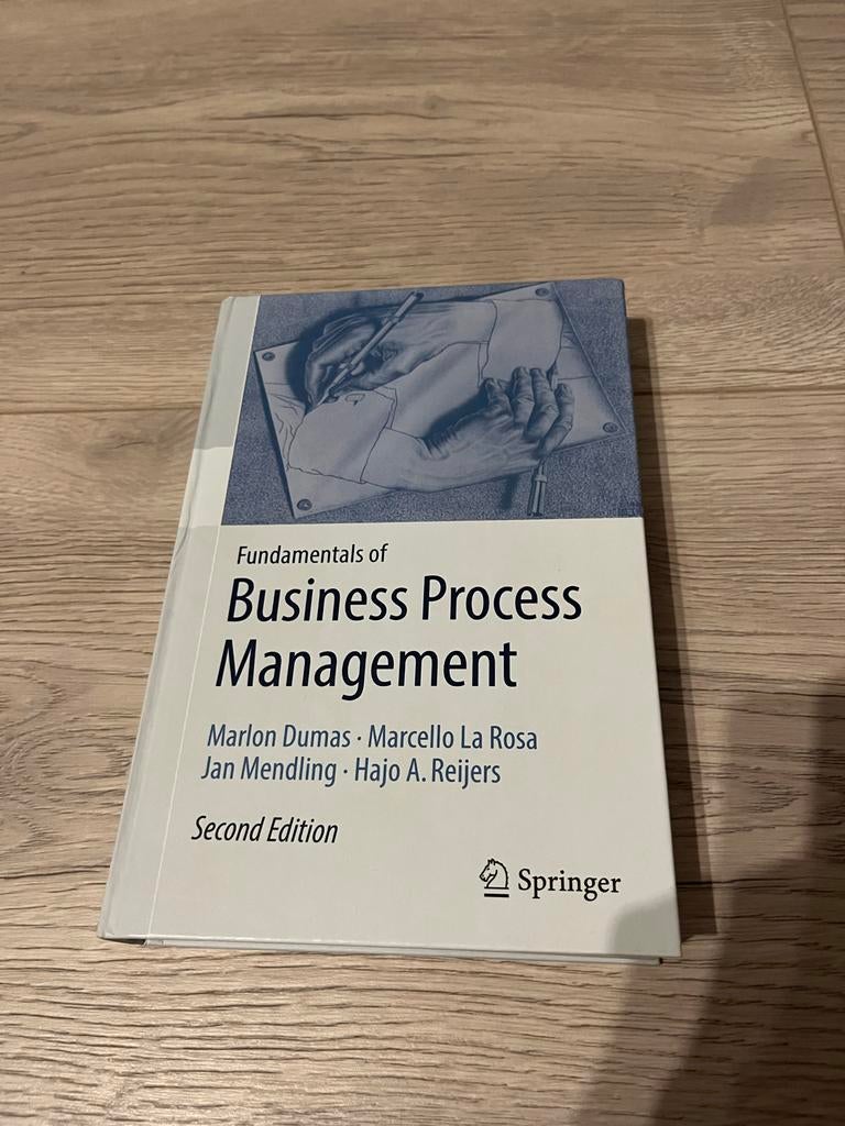 Fundamentals of Business Process Management, Zo goed als nieuw, Marlon Dumas, Marcello La Rosa, Jan Mendling, Hajo A. Reijers