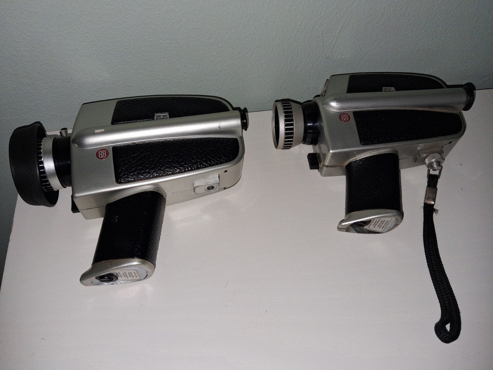 Bauer C3 Super 8mm Filmcamera's - Set van 2 Vintage Camera's, 8mm, Verzenden, Onbekend, raadpleeg handleiding, Onbekend, raadpleeg handleiding